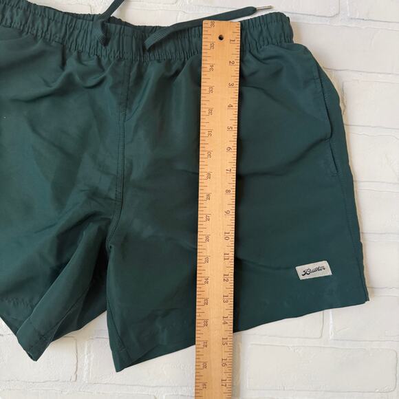 Bather Men's Dark Green Drawstring Mesh Lined Swim Shorts sz M - Picture 7 of 7